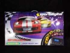 Scalextric - A boxed Scalextric Sport Digital Lane Change Challenge Race Ready Set.