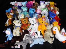 Ty Beanie Collection - a good mixed collection of 40 Ty Beanie and similar bears complete with tags