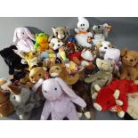 Beanie Babies - in excess of 30 various Beanie Babies,