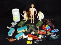 Palitoy and Others - An unboxed Palitoy Talking Action Man with a collection of unboxed vintage