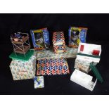 Scalextric - Eight boxed vintage Scalextric Accessories.