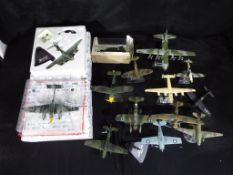 Atlas Editions - Approximately 14 predominately unboxed diecast model military aircraft and