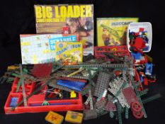 Meccano, Palitoy, Lego - A large quantity of vintage unboxed Meccano,
