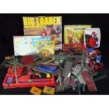 Meccano, Palitoy, Lego - A large quantity of vintage unboxed Meccano,