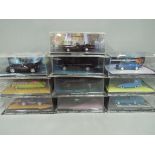 Eaglemoss - 10 Eaglemoss Batman collectors models all presented in perspex cases.