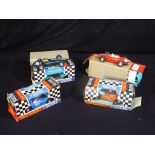 Scalextric - Four boxed vintage Scalextric racing cars.