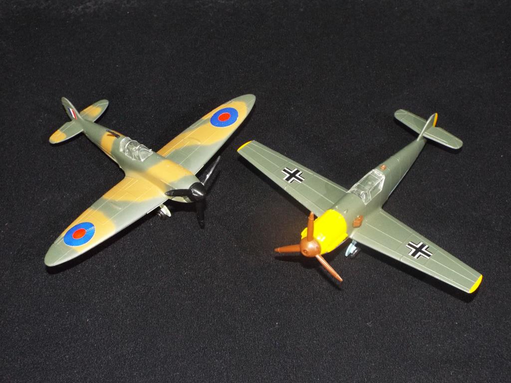 Dinky - Two unboxed Dinky Military Aircraft.