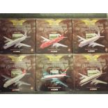 Corgi Aviation Archive - six boxed 1:144 scale diecast model aeroplanes,