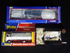 Dinky, Corgi - Three boxed diecast commercial vehicles.