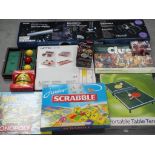Board Games - a quantity of board games to include Monopoly, Scrabble, Cluedo and similar,