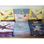 Corgi Aviation Archive - six boxed 1:144 scale diecast model Military aeroplanes comprising #