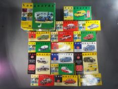 Vanguards - 17 boxed diecast 1:43 scale vehicles by Vanguards.