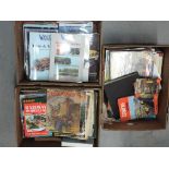 Model Railways - A collection of model railway books, magazines and Vectis auction catalogues.