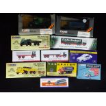 Atlas Editions, Vanguards, Corgi - 11 boxed diecast model vehicles in various scales.