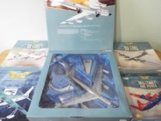 Corgi Aviation Archive - five boxed 1:144 scale diecast Military models comprising 'Military Air