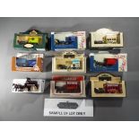 Lledo - In excess of 70 boxed Horse Drawn diecast model vehicles in by LLedo.