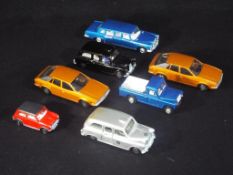 Dinky - Seven unboxed Dinky diecast vehicles.