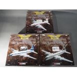 Corgi - Three 1:144 scale Corgi Aviation Archive diecast model aeroplanes comprising # 48601,