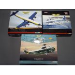 Corgi - Three diecast model aircraft from the Corgi Aviation Archive range comprising a 1:72 scale