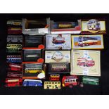 EFE, Corgi, Matchbox and Others - 24 diecast model buses in various scales both boxed and unboxed.