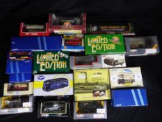 Corgi, EFE and Other - Approximately 20 boxed diecast model vehicles in various scales.
