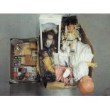 Approximately 12 predominately unboxed dolls in various scales and from various eras ,