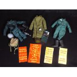 Palitoy - Three partial Palitoy Uniforms including the Escape Officer and German Stormtrooper from