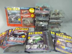 Eaglemoss - 9 Eaglemoss Batman collectors models all presented in perspex cases.