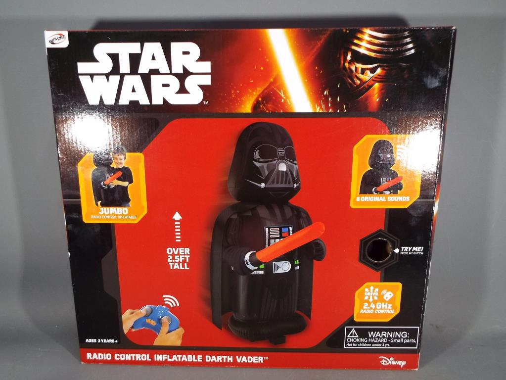 Retail stock - a Bladez Toys Star Wars radio controlled inflatable Darth Vader,