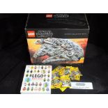 Lego - A boxed Star Wars 75192 Millenium Falcon Set from the Ultimate Collector Series.