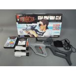 Sega - A boxed Sega Mega Drive Menacer light gun accessory with instructions and 6-in1 game