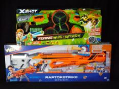 Nerf, X-Shot - Two boxed and sealed childrens dart guns.