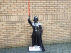 Jakks - A large Jakks Darth Vader action figure measuring approximately 139 cms in height.