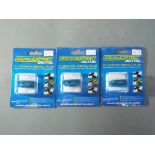 Scalextric - Three Scalextric F1 Easyfit Digital Plugs. Items are retail stock and factory sealed.