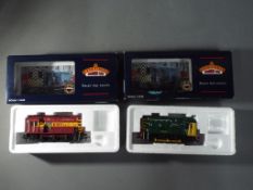 Bachmann - 2 boxed Bachmann OO gauge diesel shunters. Lot consists of 32-103 Class 08 Shunter Op.