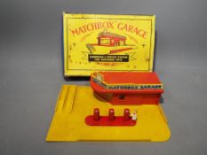 Matchbox - a Matchbox Garage, Showroom and Service Station for Matchbox diecast model toys,