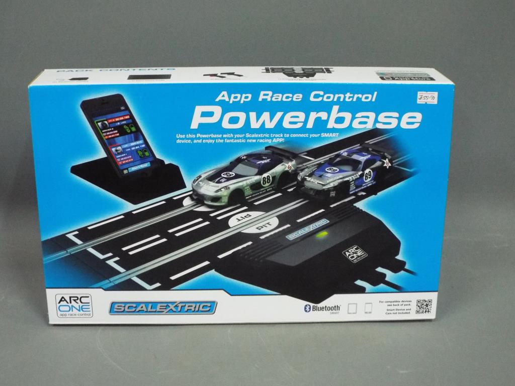 Scalextric - A boxed Scalextric C8433 ARC One App Race Control Powerbase.