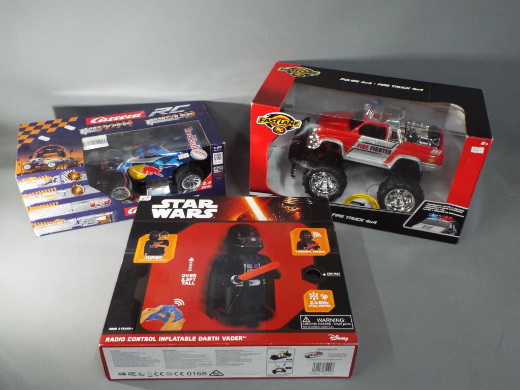 Star Wars Bladez, Carrera, Fast lane - three boxed RC toys.
