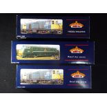 Bachmann - Three boxed Bachmann OO gauge diesel locomotives. Lot includes 32-028A Class 20 Op.No.