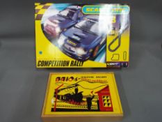 Scalextric; Brio - A boxed Scalextric #3 Competition Rally Set;