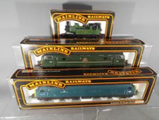 Mainline - three OO gauge model locomotives comprising class 45 Co-Co diesel op no 45039 # 37-051,