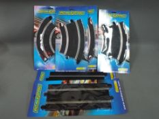 Scalextric - Six pieces of Scalextric track. Lot includes C8205; C8201 and similar.
