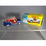 Corgi - Ghia-Fiat with sun canopy, two figures within # 240,