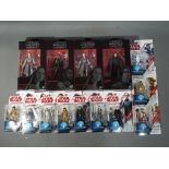 Star Wars, Hasbro, Disney - 14 boxed / carded Star wars Action Figures.