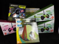 Kid Connection, Abgee Jakks - A collection of boxed childrens toys and games.
