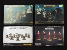 Warhammer - Four boxed Warhammer Sets.