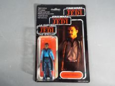 Star Wars - A Palitoy (General Mills) tri logo Lando Calrissian action figure contained in original