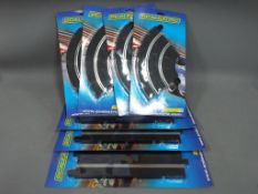 Scalextric - Seven pieces of Scalextric track. Lot includes C8205; C8201 and similar.