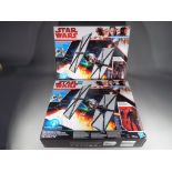Retail Stock - two Star Wars by Hasbro Forcelink Tie Fighters,