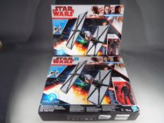 Retail Stock - two Star Wars by Hasbro Forcelink Tie Fighters,